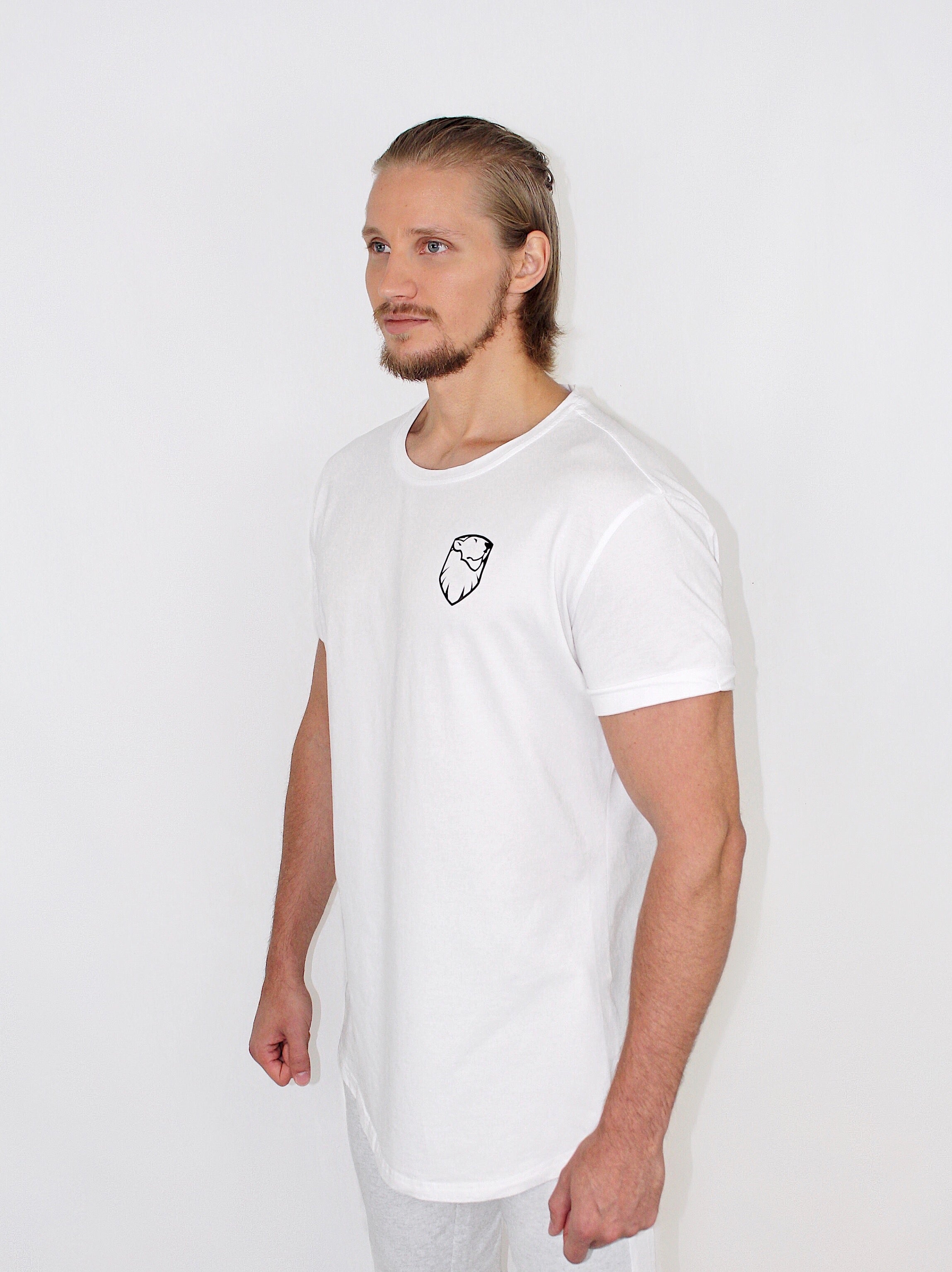 Lifestyle T-Shirt White – Golden Mane Athletics